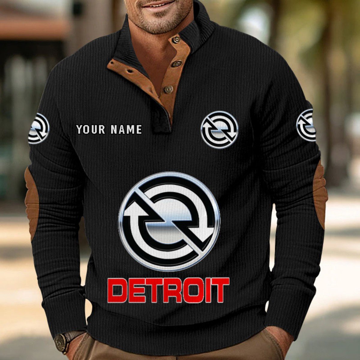 Detroit Diesel Strickpullover – Bild 3