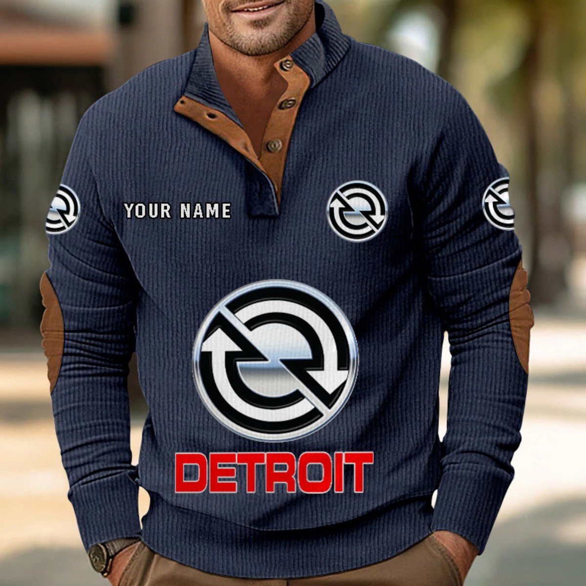 Detroit Diesel Strickpullover – Bild 2