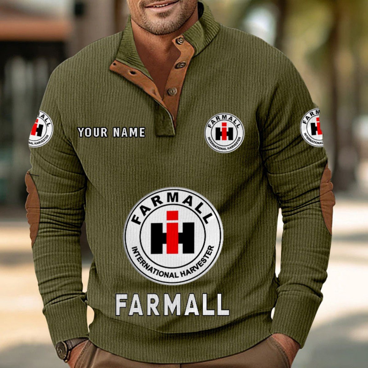 Farmall Strickpullover – Bild 8