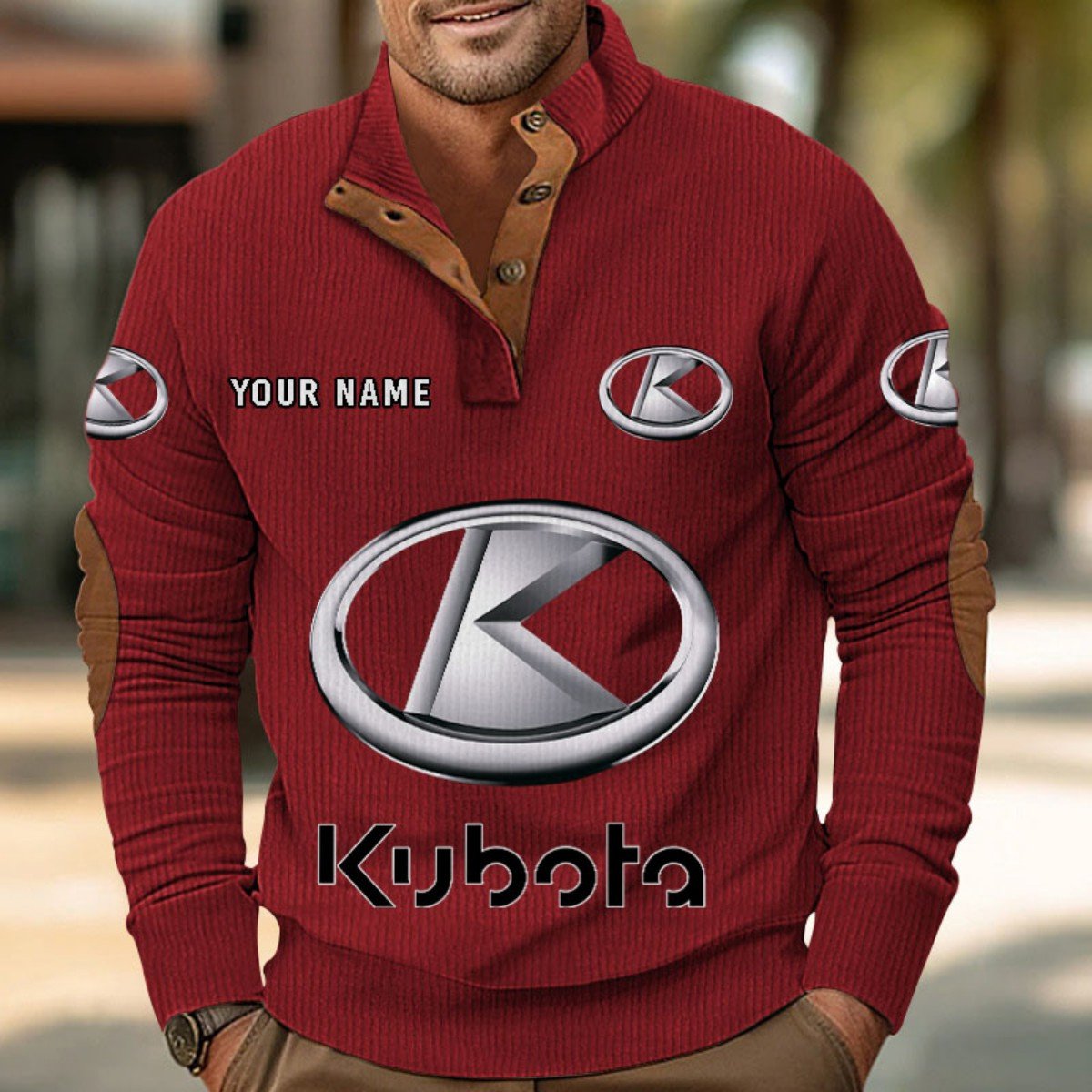 Kubota Strickpullover – Bild 4