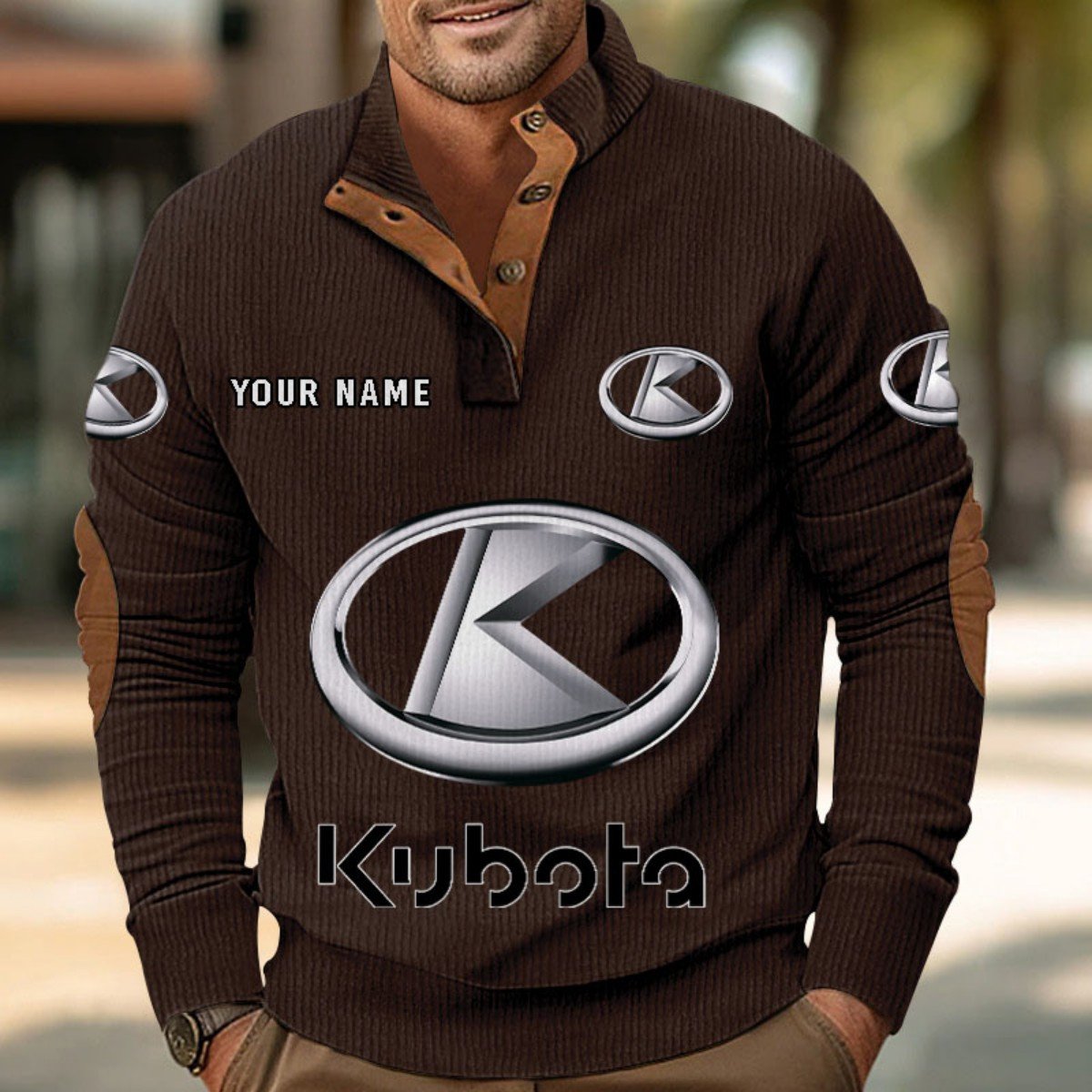 Kubota Strickpullover – Bild 5