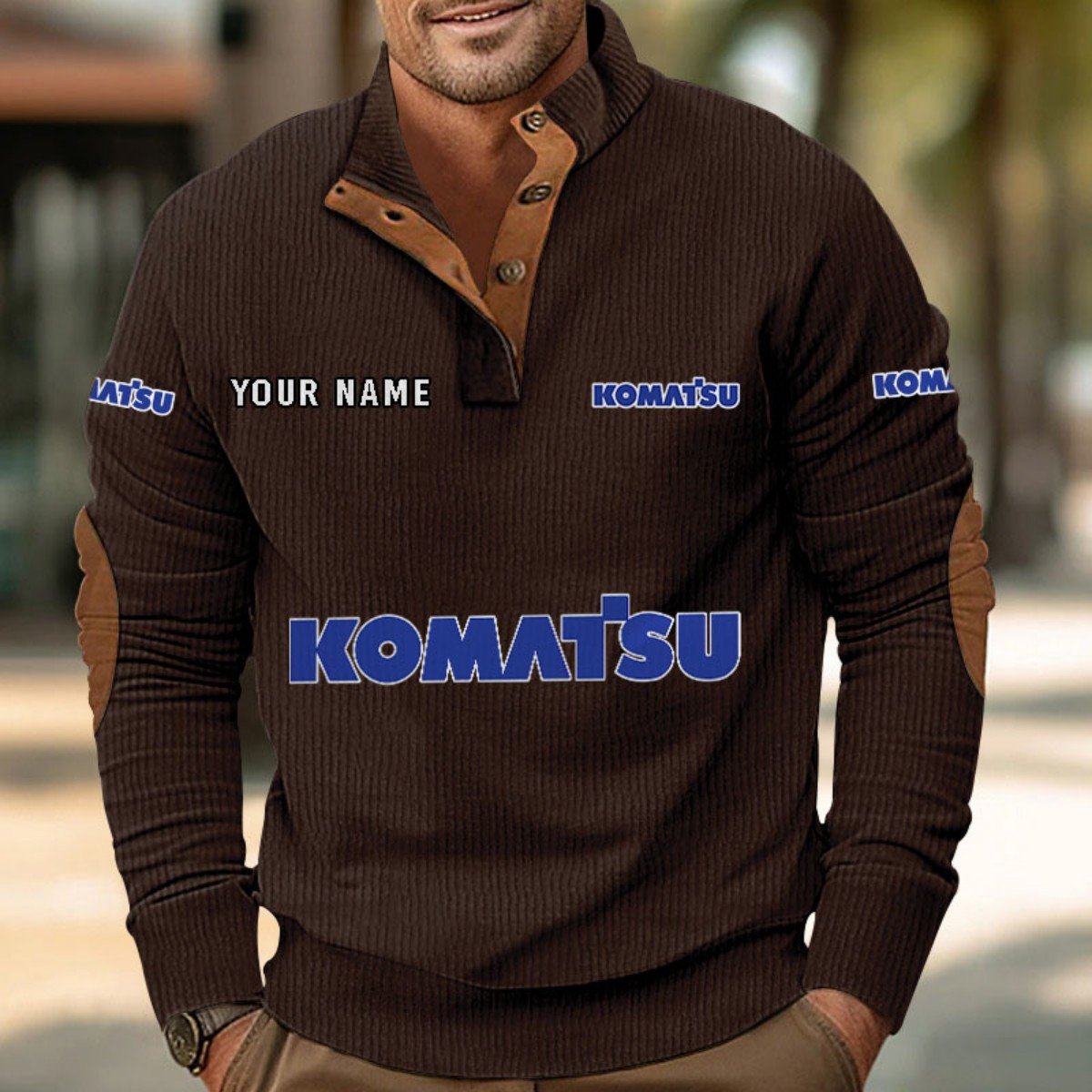 Komatsu Strickpullover – Bild 4