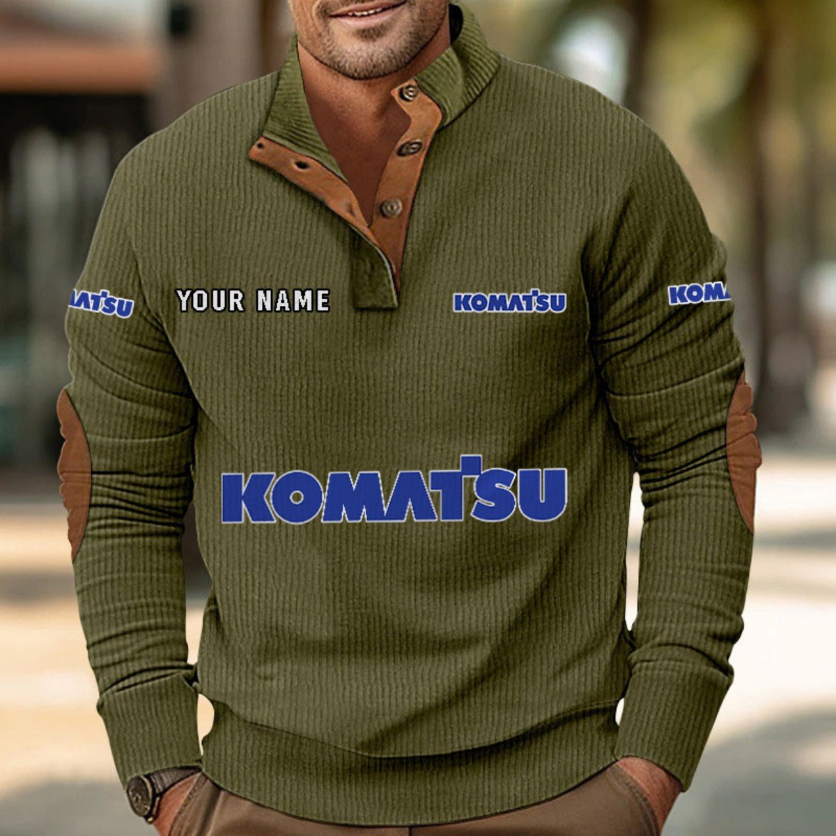 Komatsu Strickpullover – Bild 8