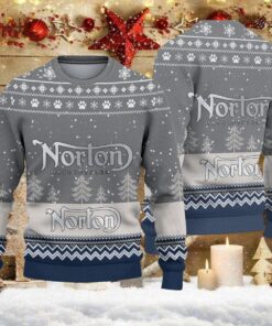 Weihnachtspullover Norton Motorcycles - Ugly Christmas Sweater