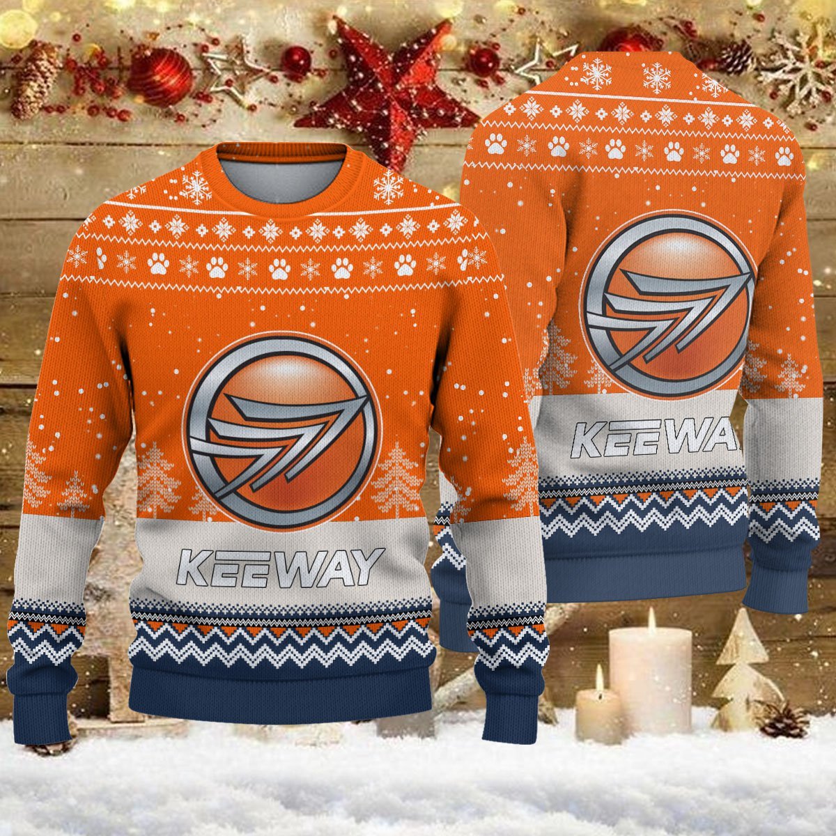 Weihnachtspullover Keeway Motorcycles - Ugly Christmas Sweater