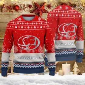 Weihnachtspullover Cagiva Motorcycles – Ugly Christmas Sweater