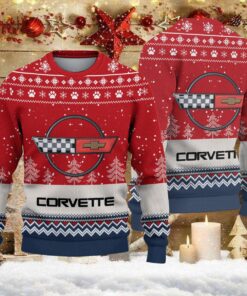 Weihnachtspullover Corvette C4 – Ugly Christmas Sweater