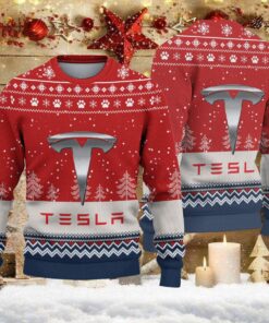 Weihnachtspullover Tesla – Ugly Christmas Sweater