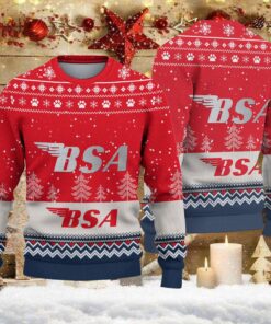 Weihnachtspullover BSA Motorcycles - Ugly Christmas Sweater