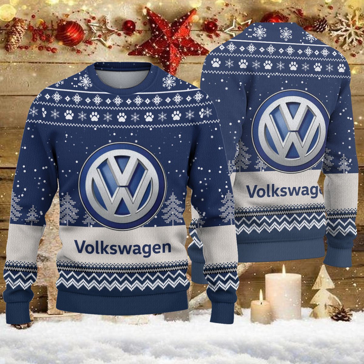 Weihnachtspullover Volkswagen – Ugly Christmas Sweater