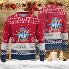 Weihnachtspullover MV Agusta – Ugly Christmas Sweater