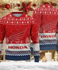 Weihnachtspullover Honda Motorcycle – Ugly Christmas Sweater