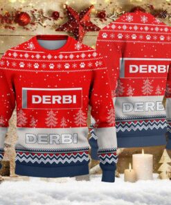 Weihnachtspullover Derbi Motorcycles - Ugly Christmas Sweater