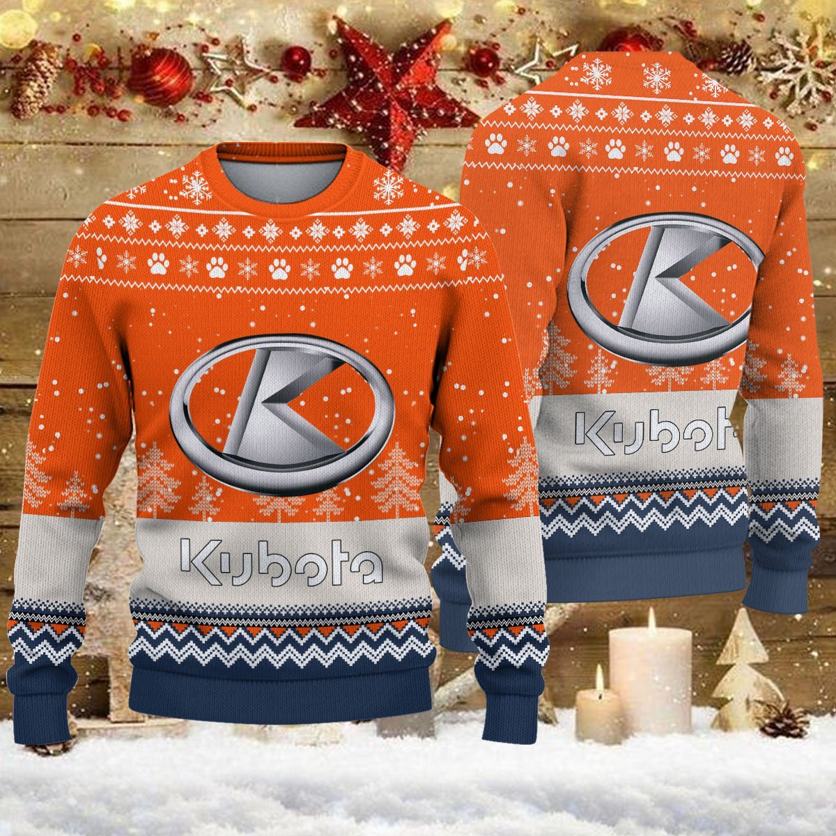 Weihnachtspullover Kubota - Ugly Christmas Sweater