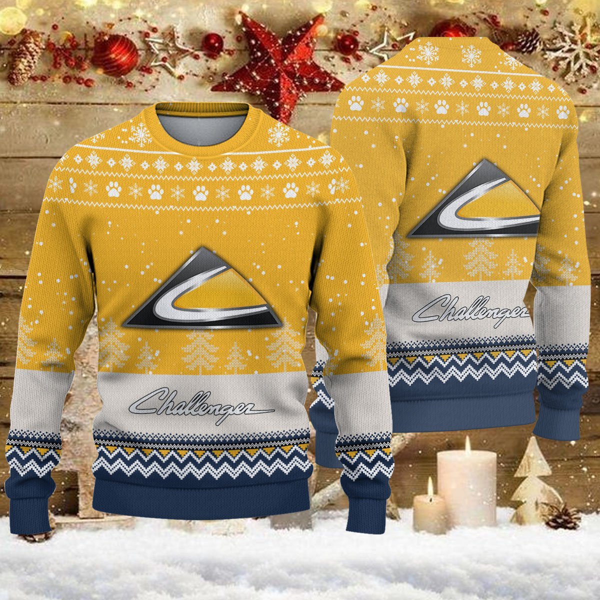 Weihnachtspullover Challenger - Ugly Christmas Sweater