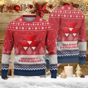 Weihnachtspullover Massey Ferguson – Ugly Christmas Sweater