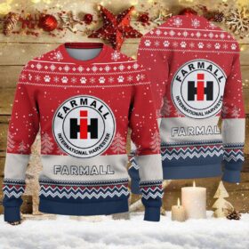 Weihnachtspullover Farmall – Ugly Christmas Sweater