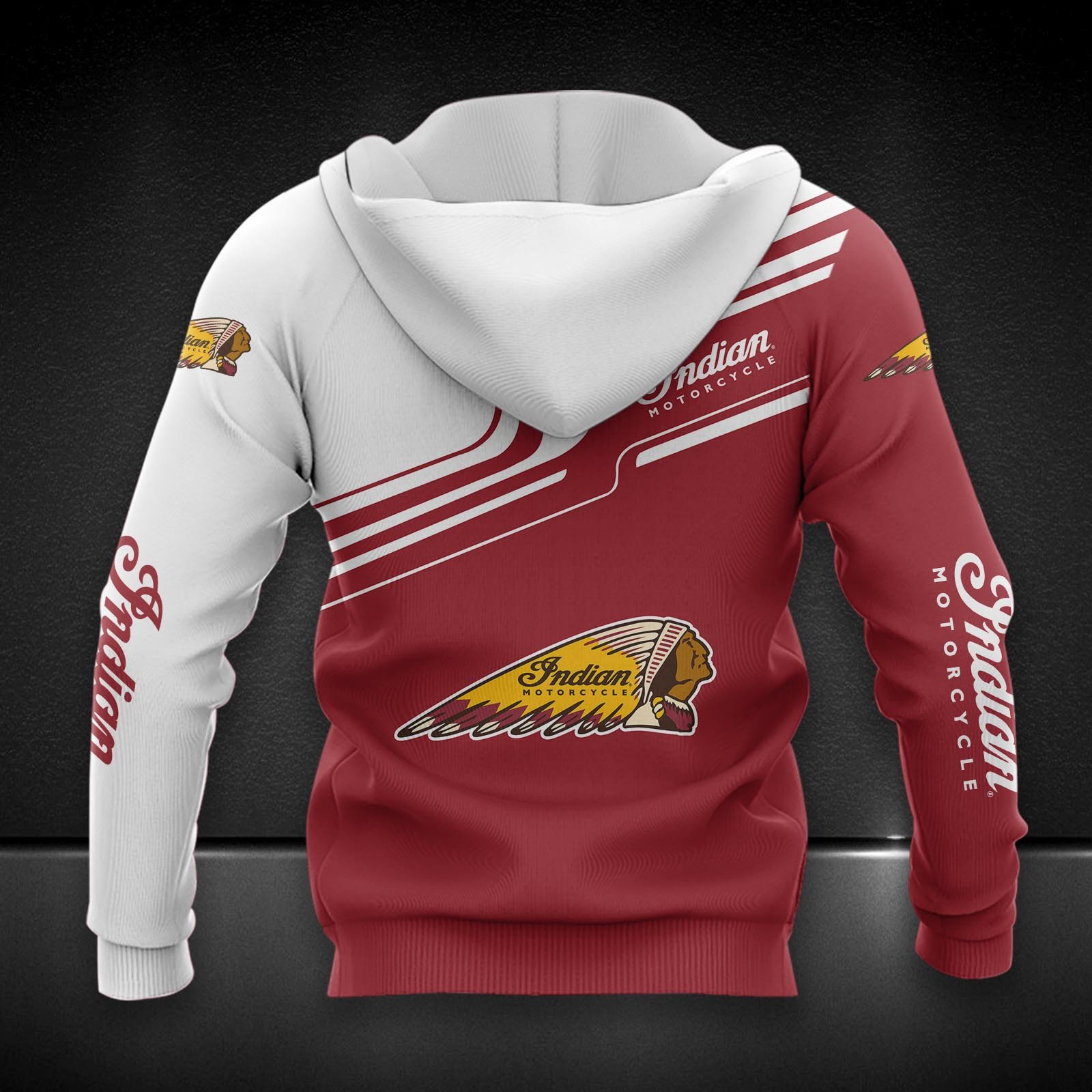 Indian Motorcycle Zip Hoodie – Bild 2