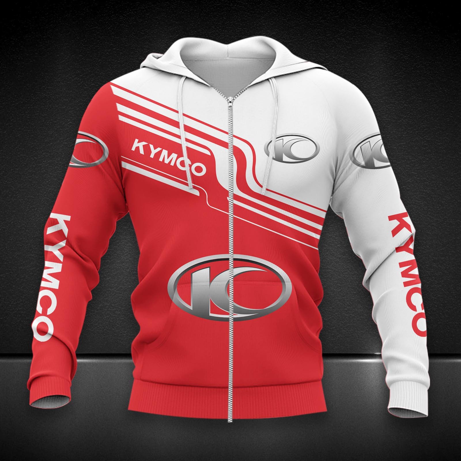 Kymco Motorcycles Zip Hoodie