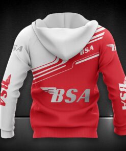 Alternative view of BSA Motorcycles Zip Hoodie