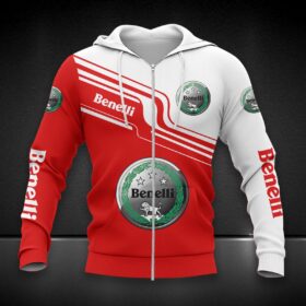 Benelli Motorcycles Zip Hoodie
