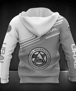 Alternative view of Ural Motorcycles Zip Hoodie