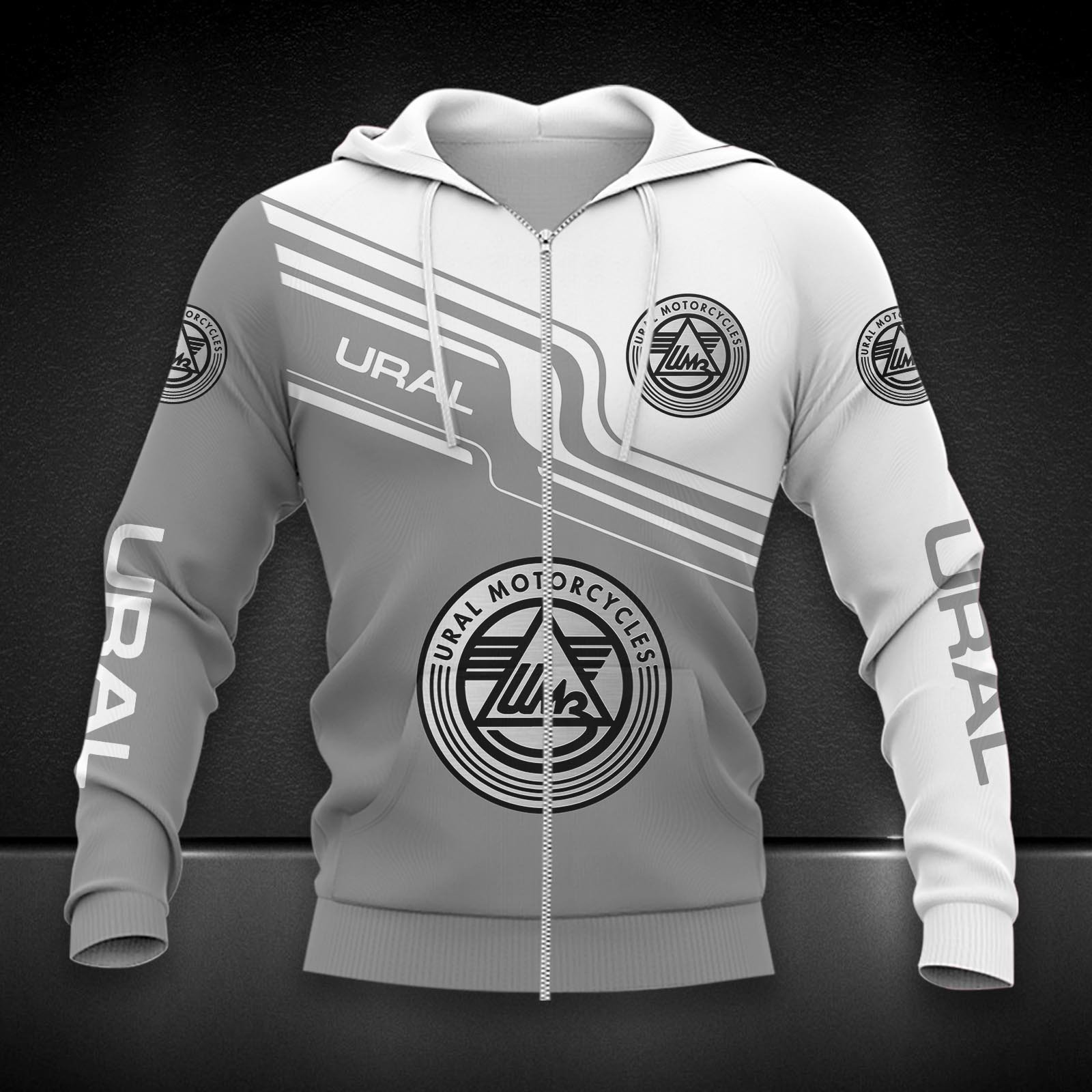 Ural Motorcycles Zip Hoodie