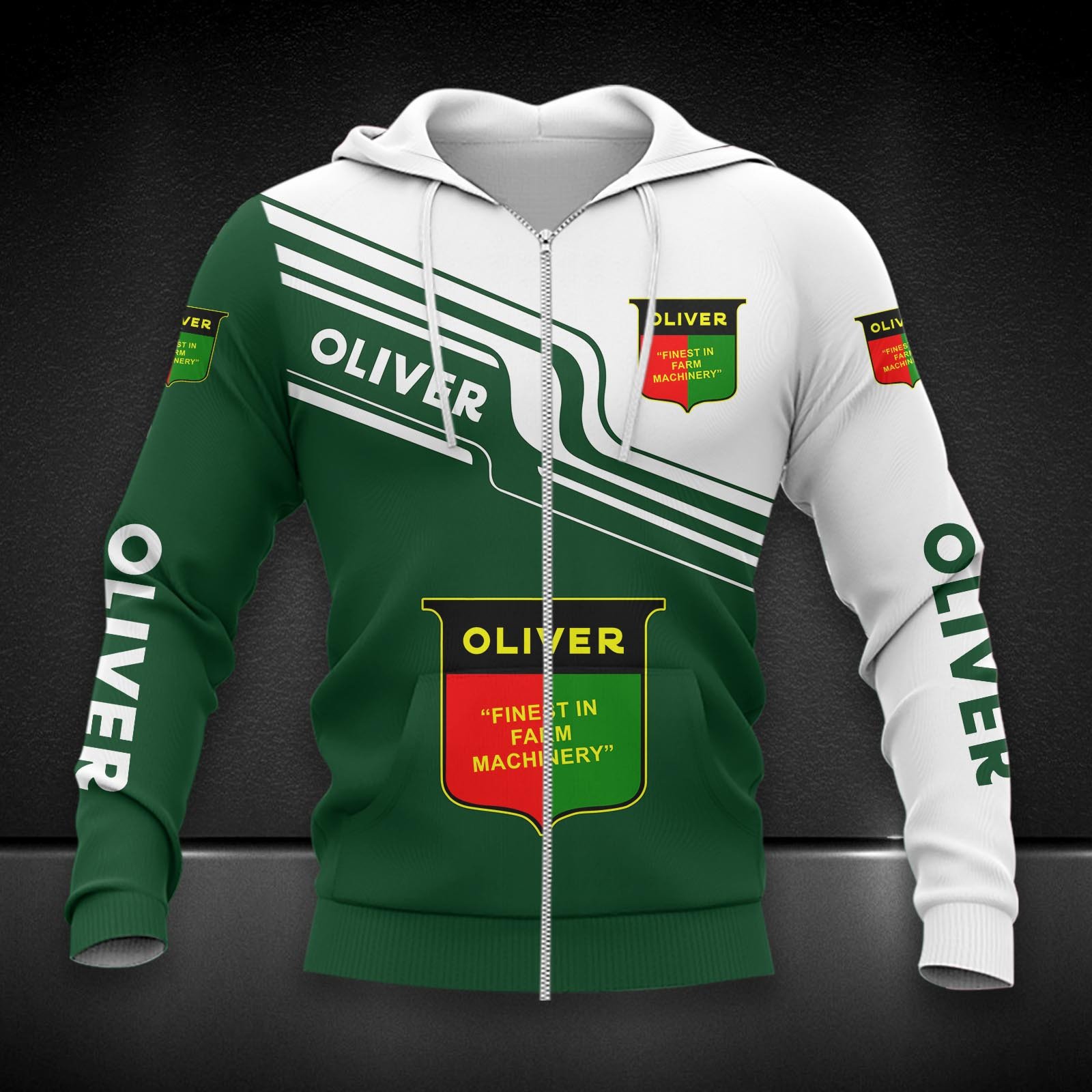 Oliver Tractor Zip Hoodie