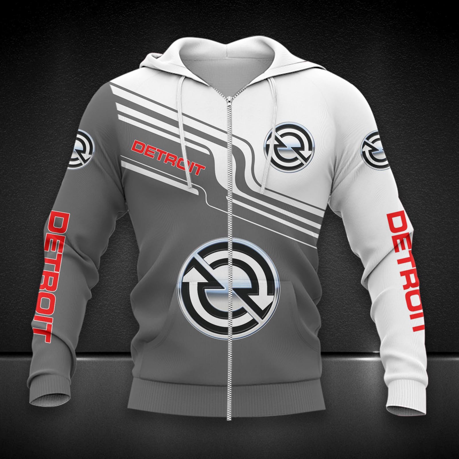 Detroit Diesel Zip Hoodie