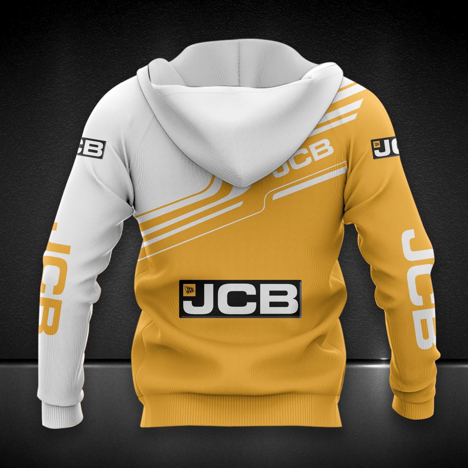 JCB Agricultural Tractors Zip Hoodie – Bild 2