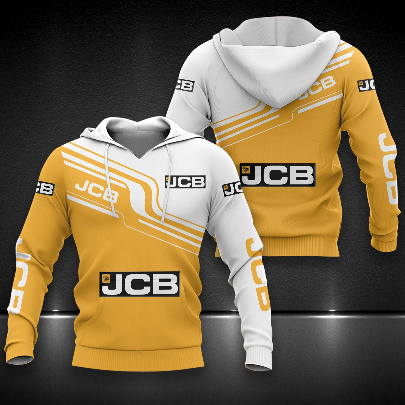 JCB Agricultural Tractors Hoodie