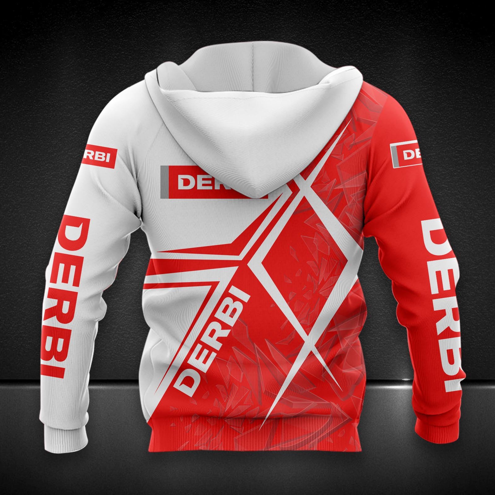 Derbi Motorcycles Zip Hoodie – Bild 2