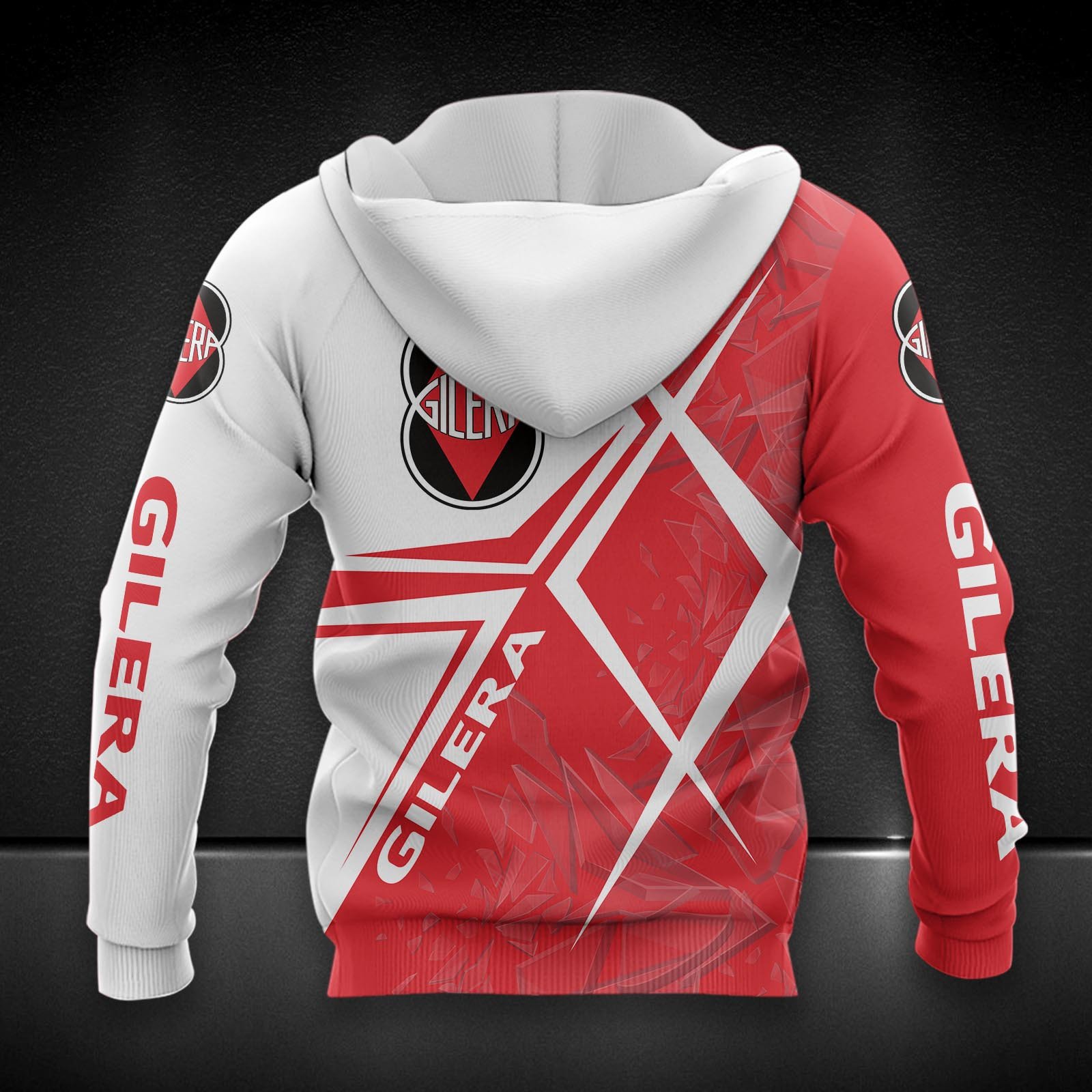 Gilera Motorcycles Zip Hoodie – Bild 2
