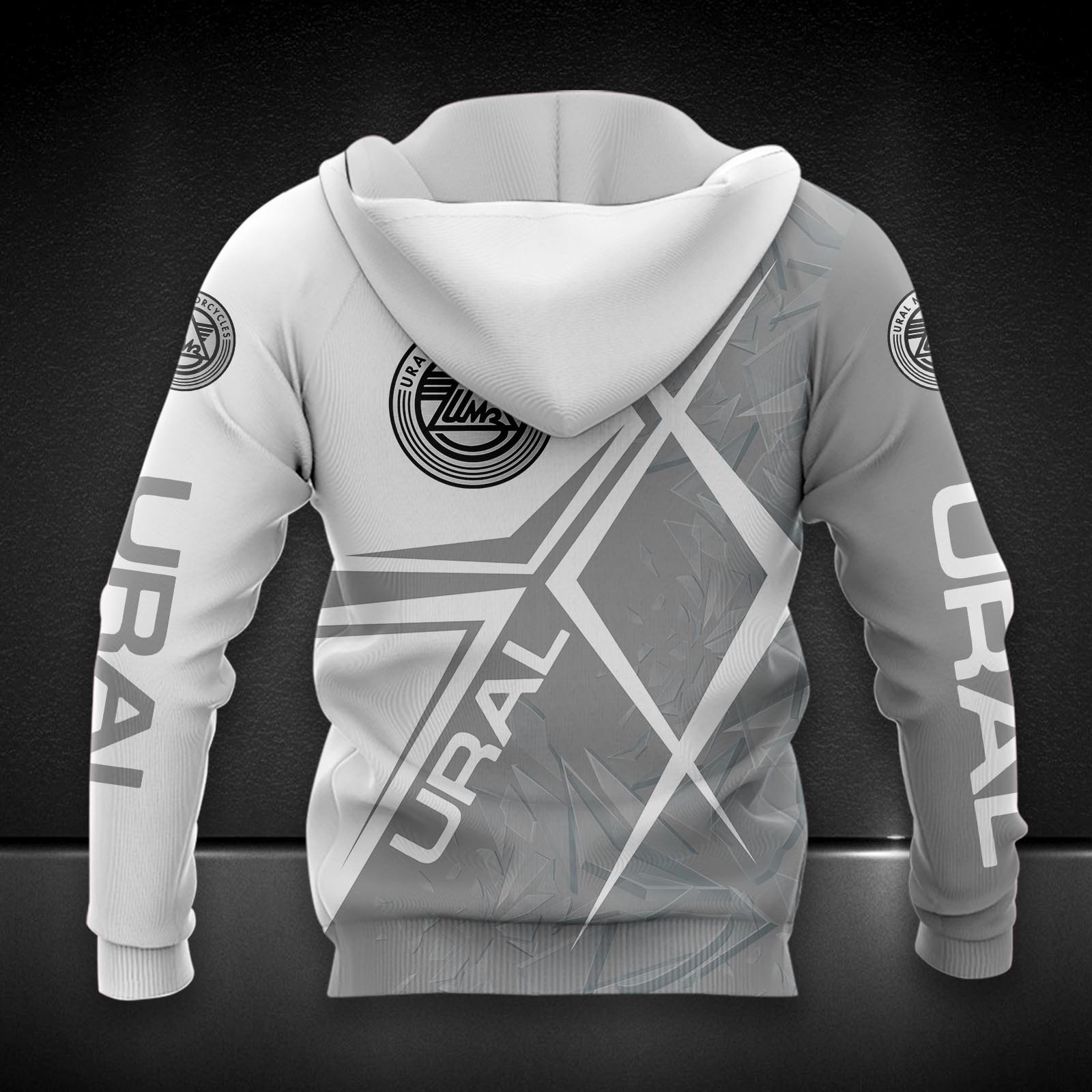 Ural Motorcycles Zip Hoodie – Bild 2