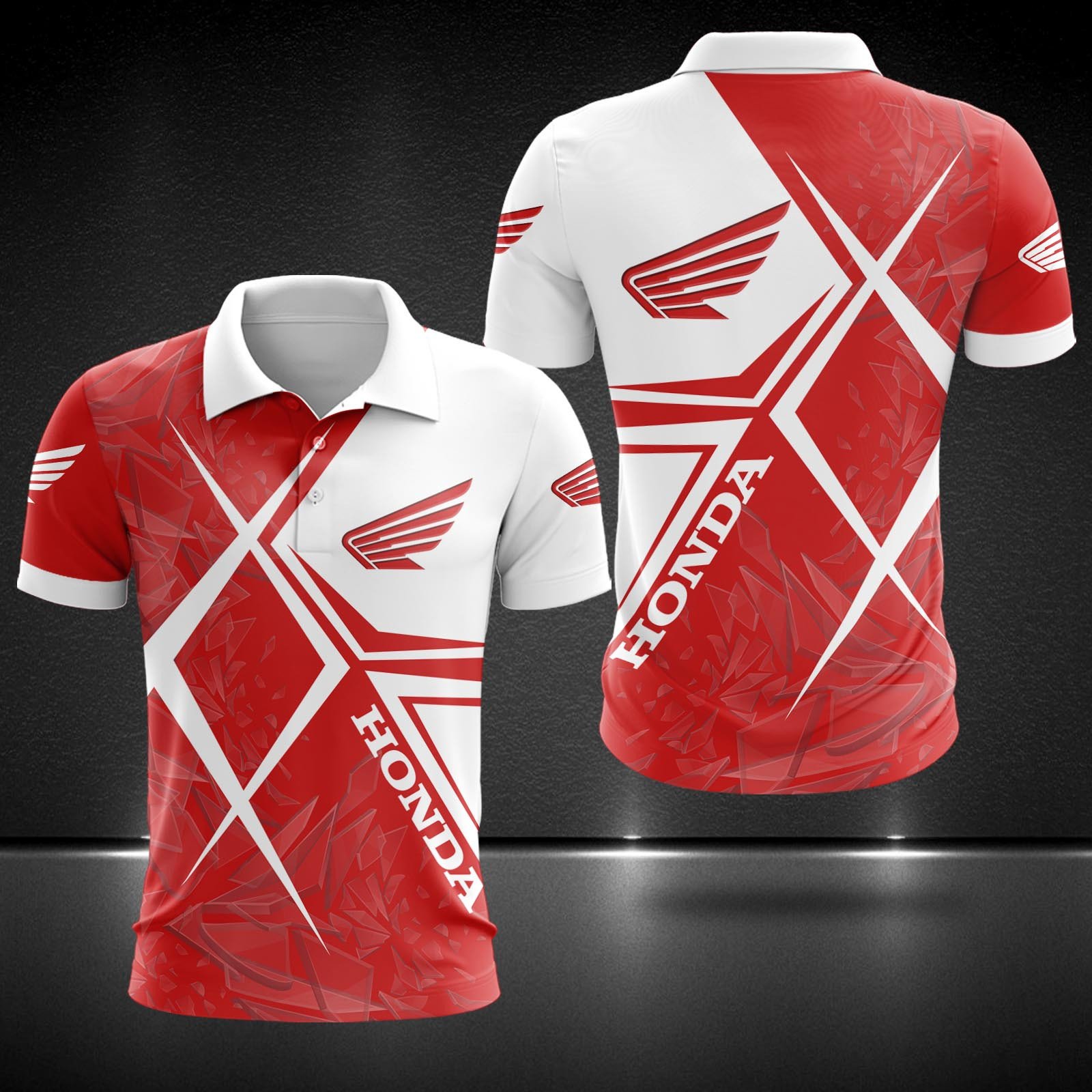 Honda Motorcycle Poloshirt