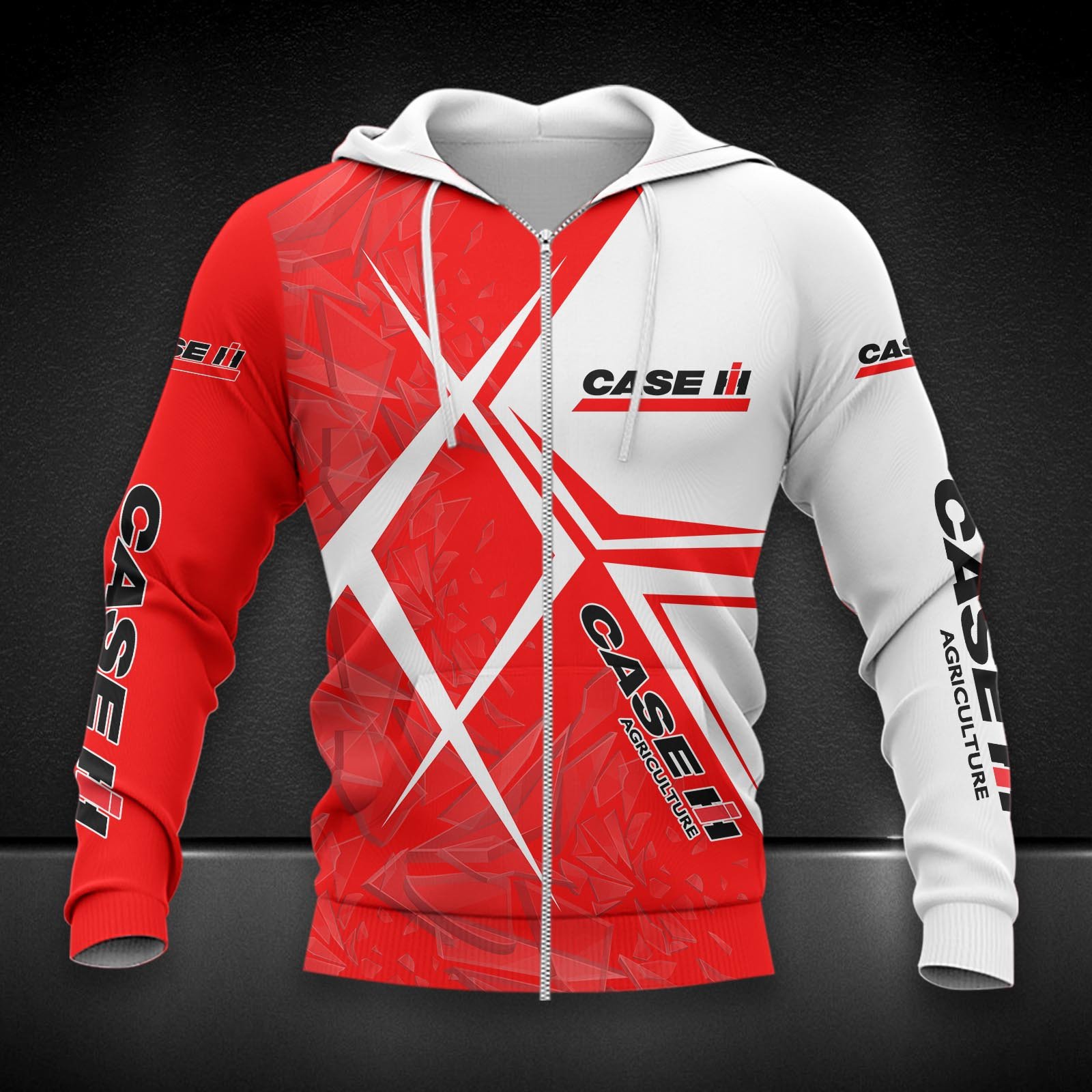 Case IH Zip Hoodie