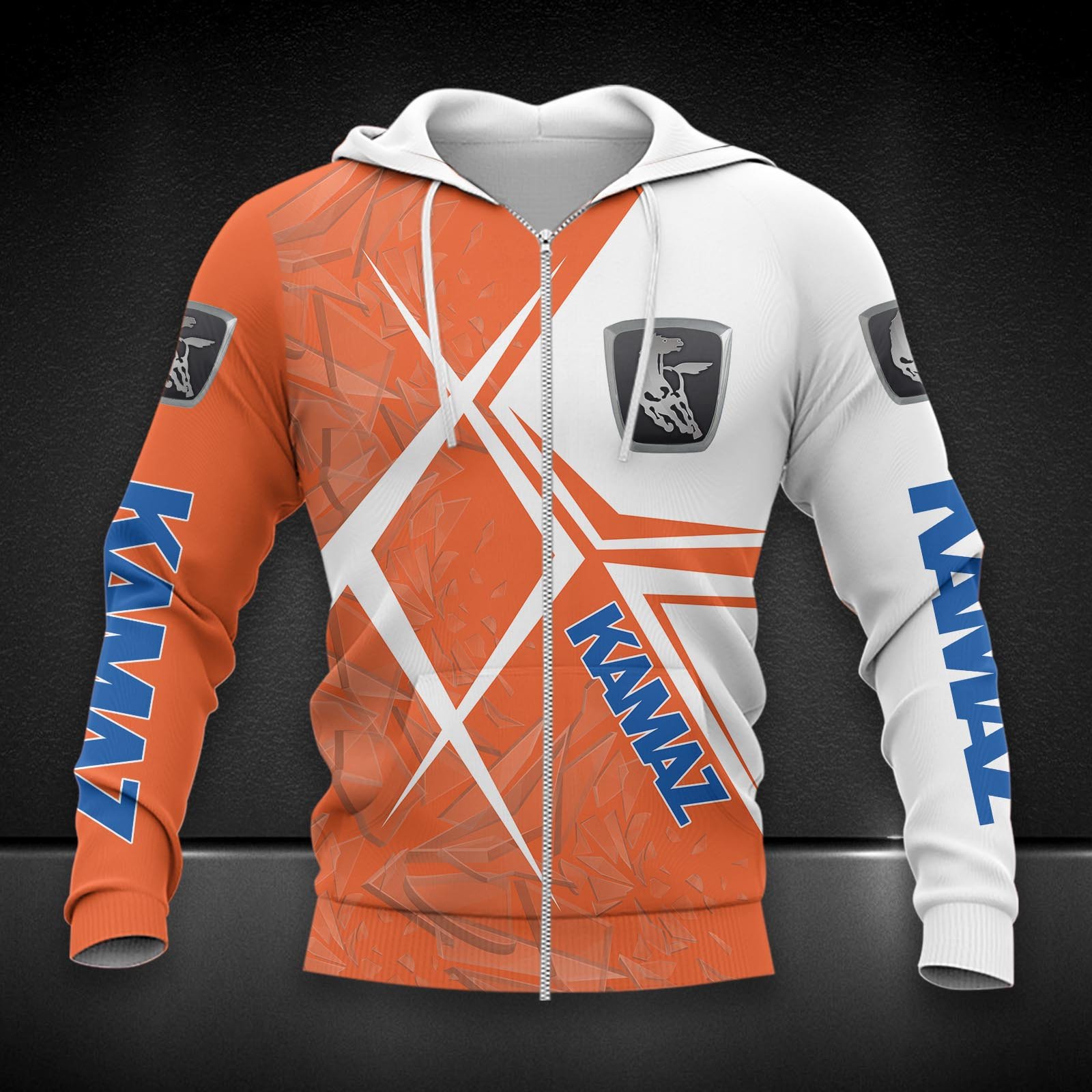 Kamaz Zip Hoodie