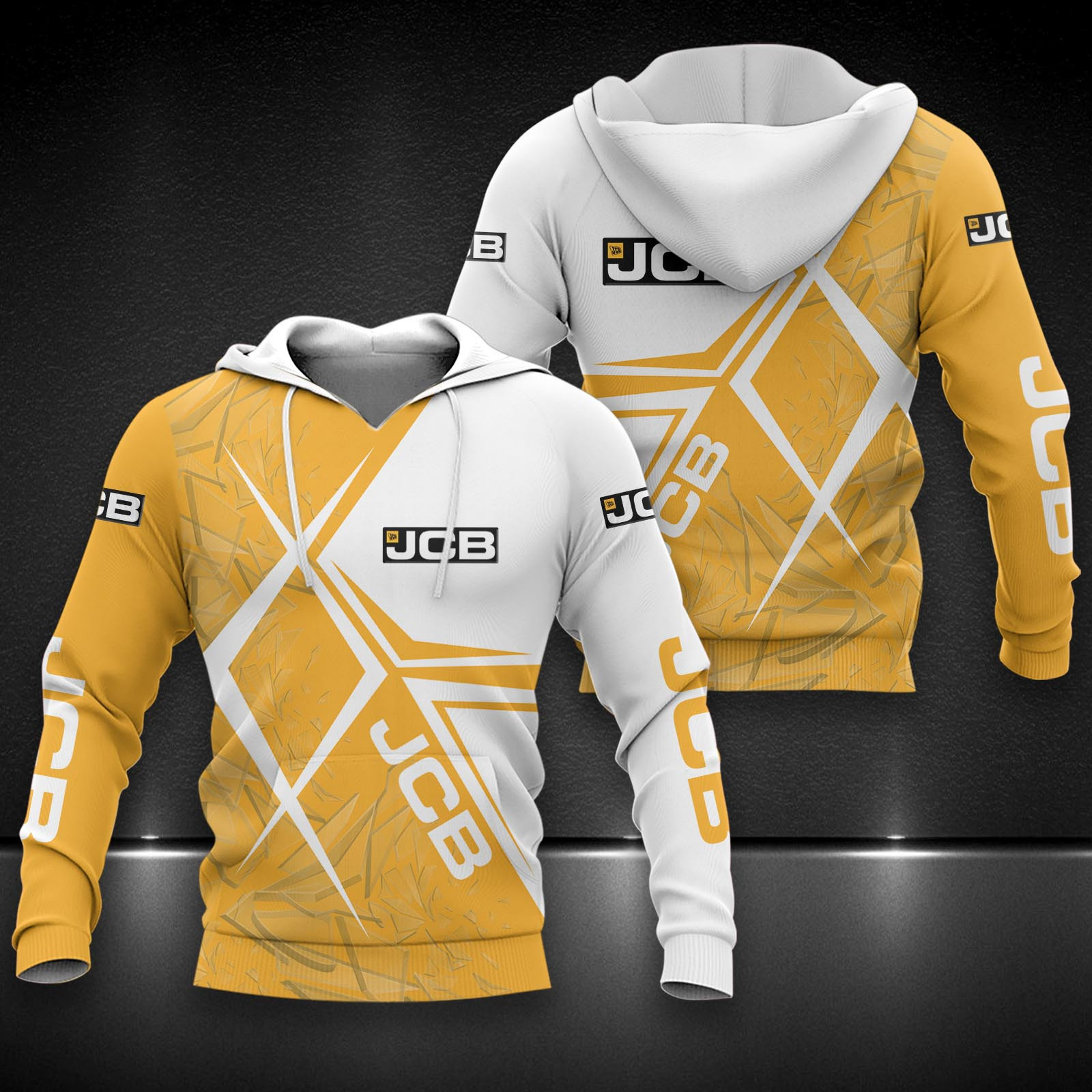 JCB Agricultural Tractors Hoodie