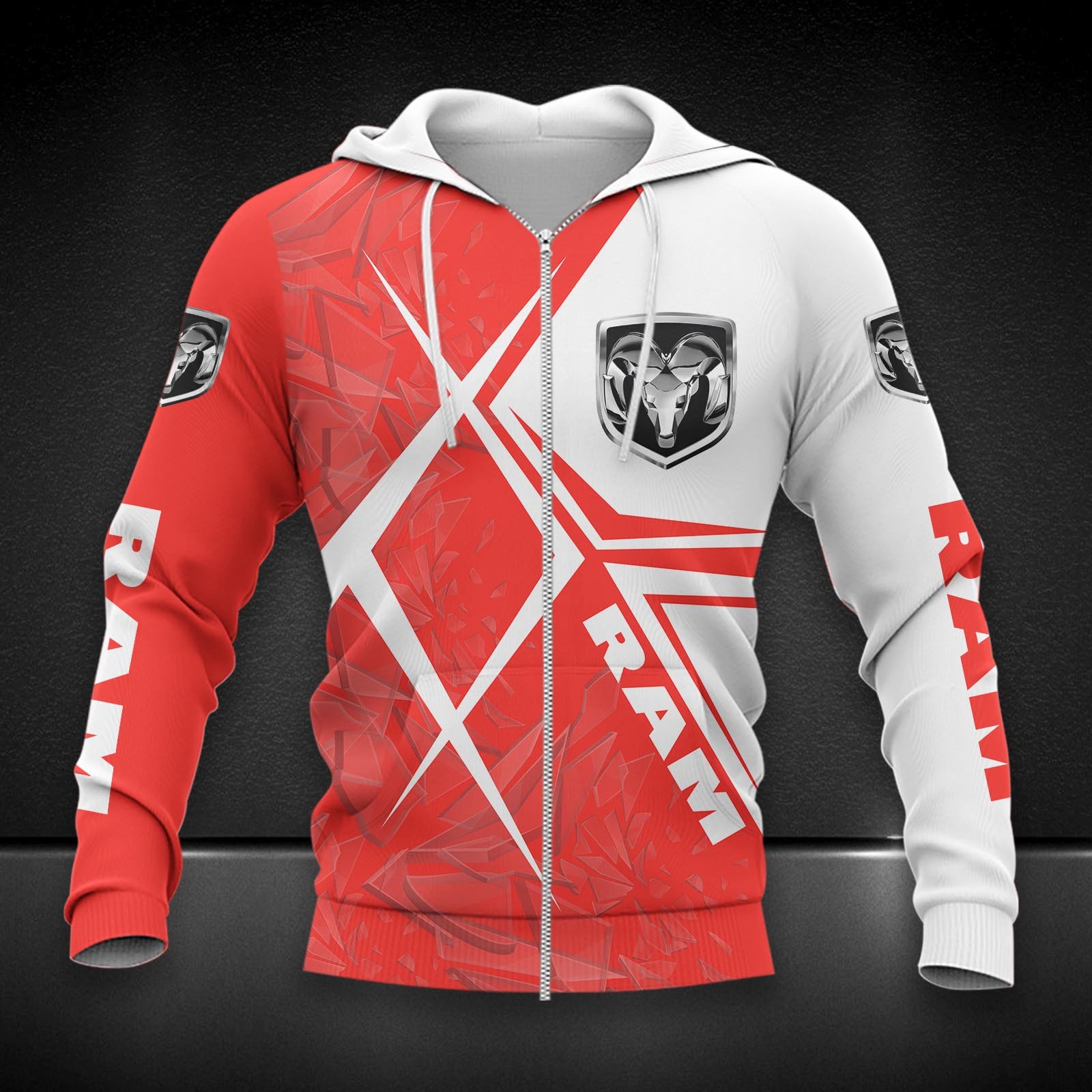 Ram Truck Zip Hoodie