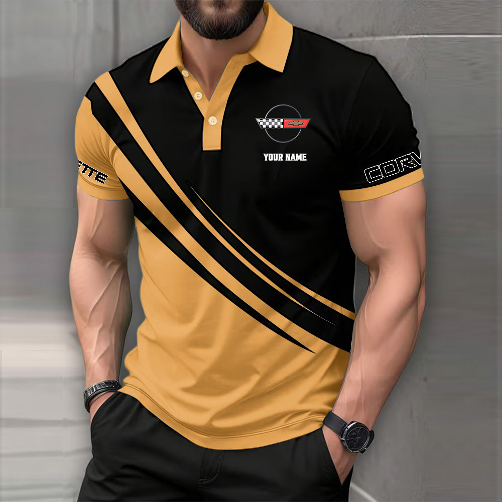 Corvette C4 Poloshirt – Bild 6