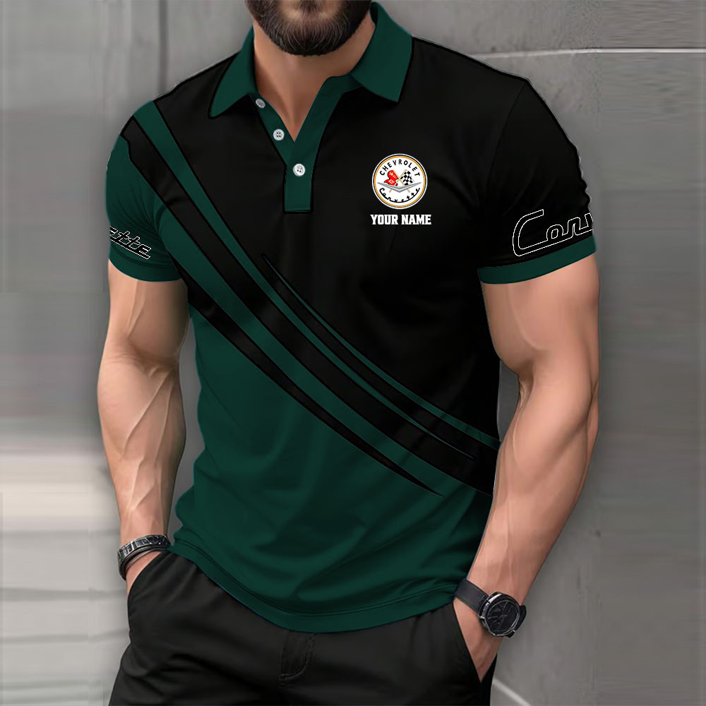 Corvette C1 Poloshirt – Bild 3