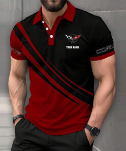 Alternative view of Corvette C5 Poloshirt