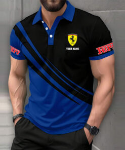 Alternative view of Ferrari Poloshirt