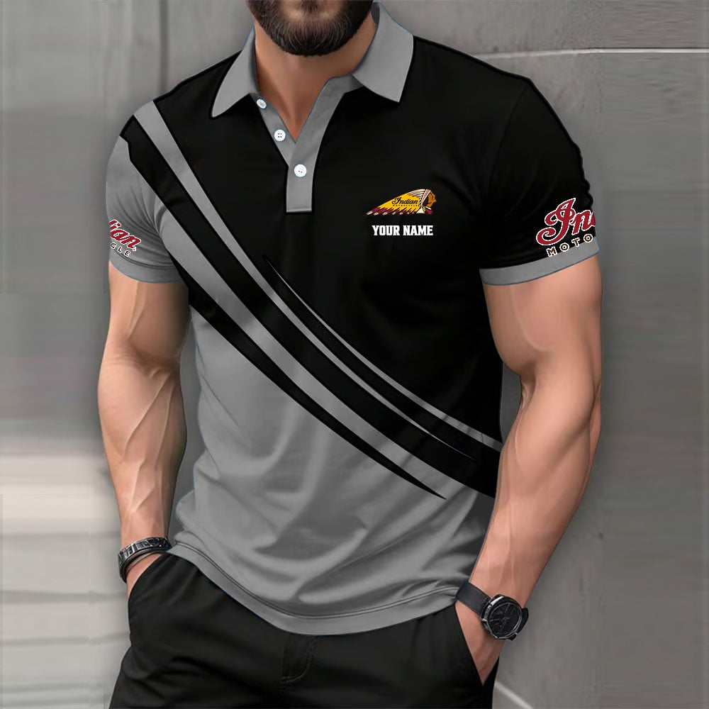 Indian Motorcycle Poloshirt – Bild 4