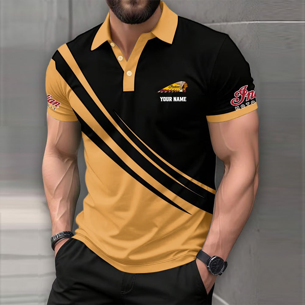Indian Motorcycle Poloshirt – Bild 6