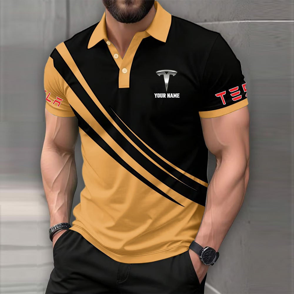 Tesla Poloshirt – Bild 6