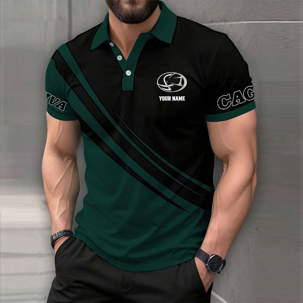 Cagiva Motorcycles Poloshirt – Bild 4