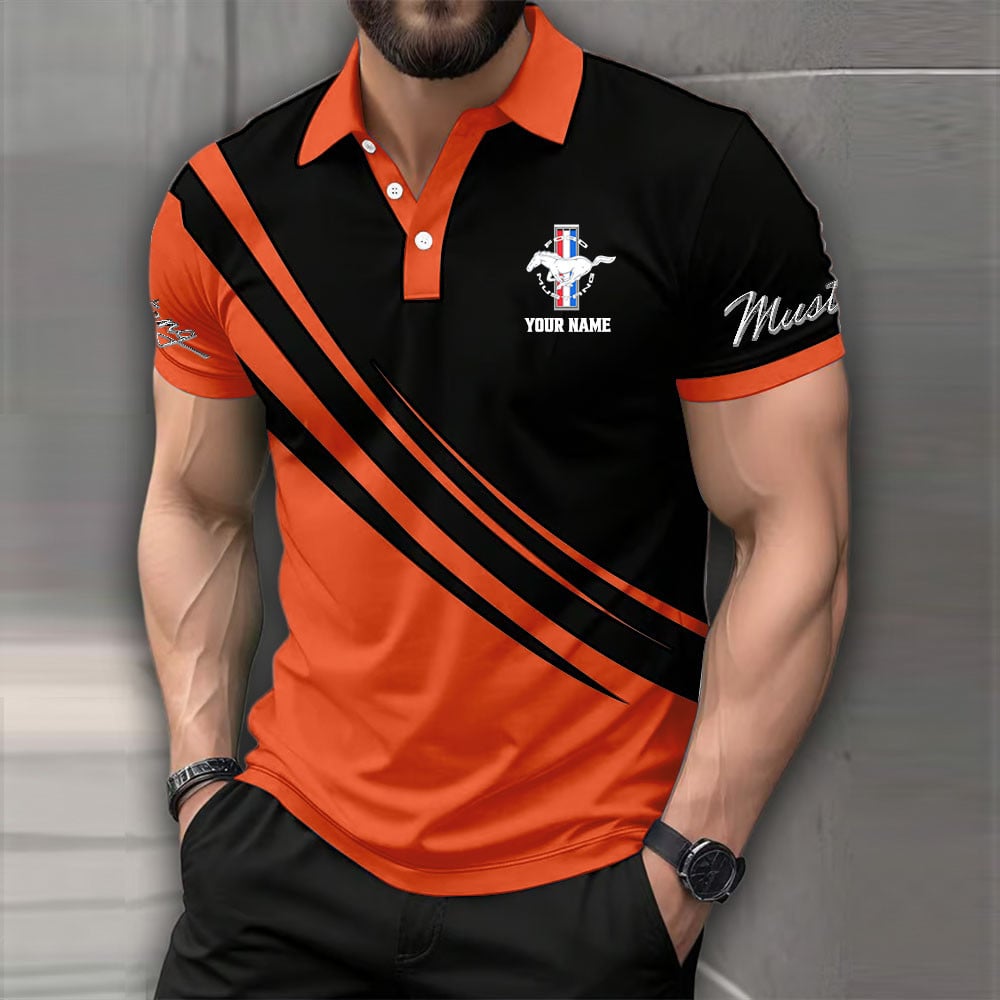 Ford Mustang Poloshirt – Bild 7