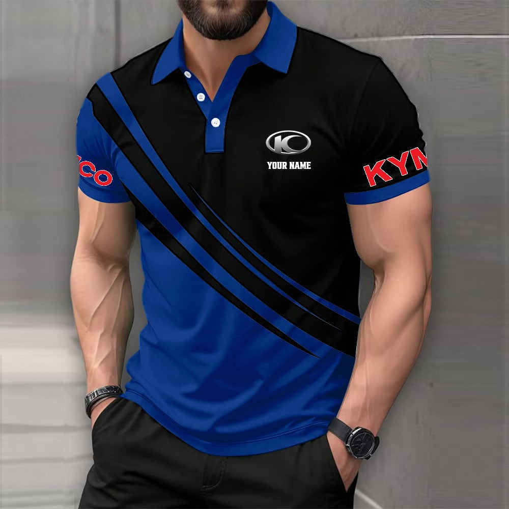 Kymco Motorcycles Poloshirt – Bild 2