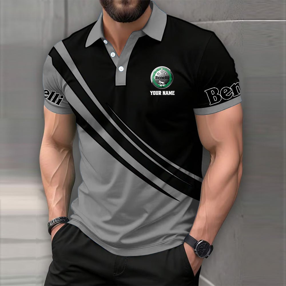 Benelli Motorcycles Poloshirt – Bild 4